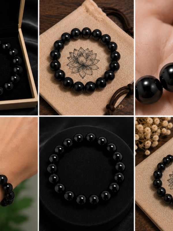 Natural Black Obsidian