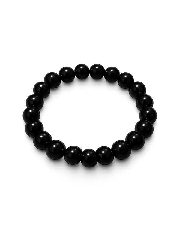black agate transparent tarotista single image Natural Black Agate