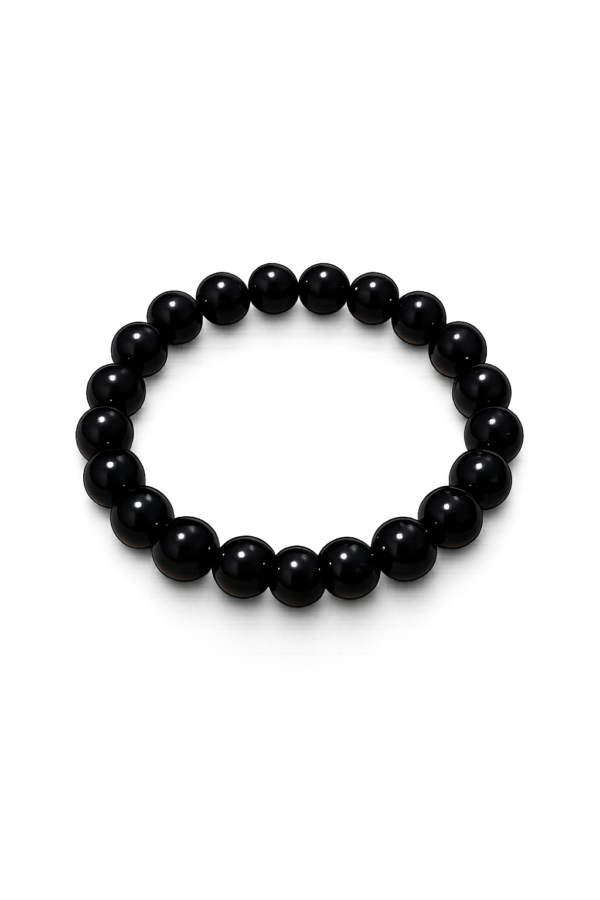 black agate transparent tarotista single image Natural Black Agate