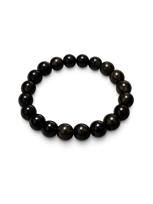 gold obsidian transparent tarotista single image Natural Gold Obsidian