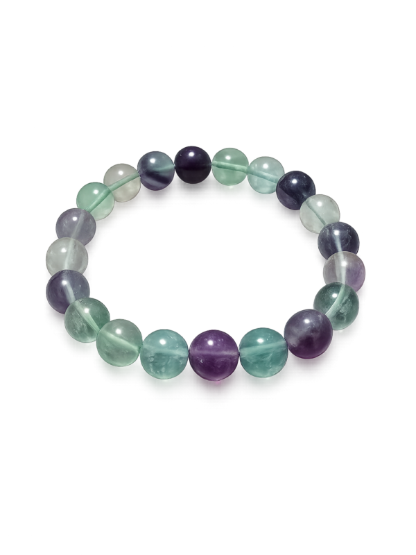 multi colored fluorite transparent tarotista single image Natural Multicolor Fluorite